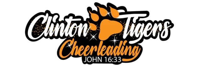 Clinton Tigers Cheer Team logo